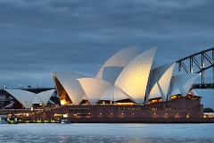 Ingo Öland: Sydney Oper; Klicken Sie auf das Bild um eine vergrößerte Ansicht sehen zu können.