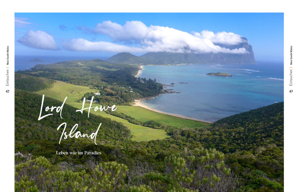360° Australien - Heft 1/2021 - Teaser zur Story über Lord Howe Island